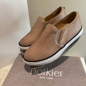 Botkier Harper blush snake slip on sneaker size 10 NIB